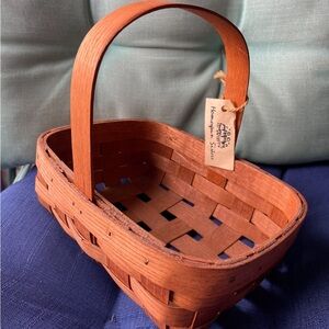 Vintage Vermont Homespun Sisters Woven Basket